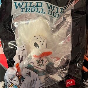 Brand New In Bag Wild Wing Troll Doll